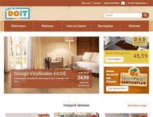 Tablet Screenshot of lets-doit-holzprofi.at